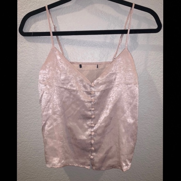 Basically NEW Satin Like, Super Cute Tank Top - Picture 3 of 5